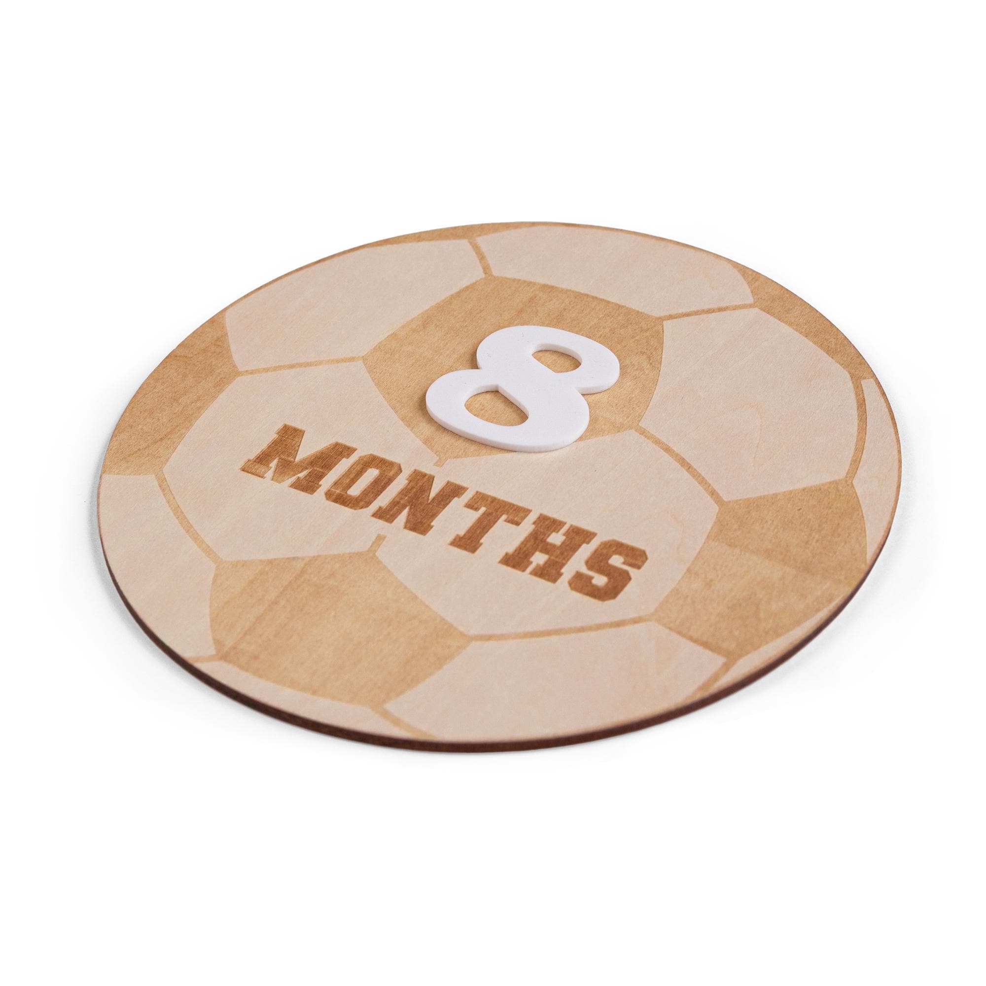 Soccer Baby Milestone Discs, Baby Monthly Milestone, Boy Monthly Photo Sign, 3D Monthly Milestone Discs for Baby Photos, Baby Boy Sign
