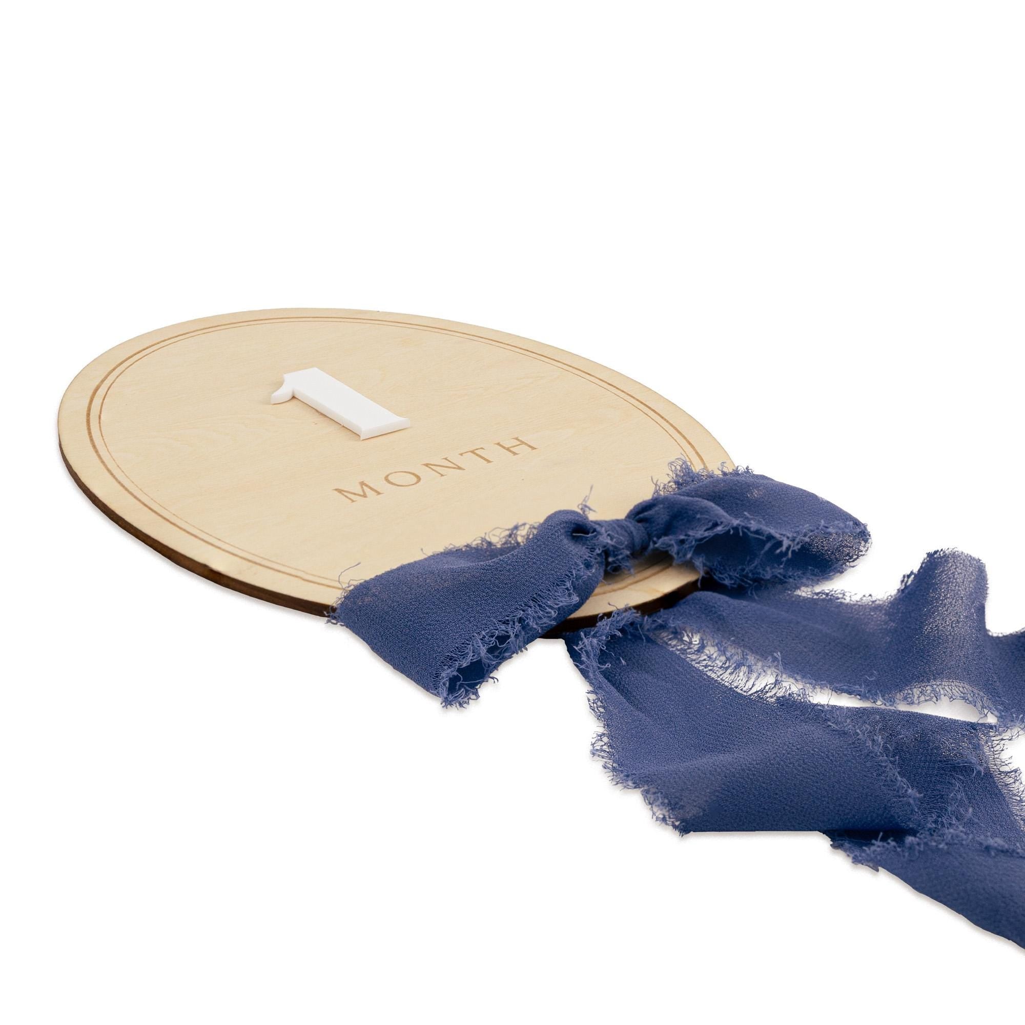 Ribbon Bow Interchangeable Milestone Set, Newborn Photo Prop, Baby Monthly Milestone Marker, Baby Shower Gift, Boho Baby Milestone, Nursery